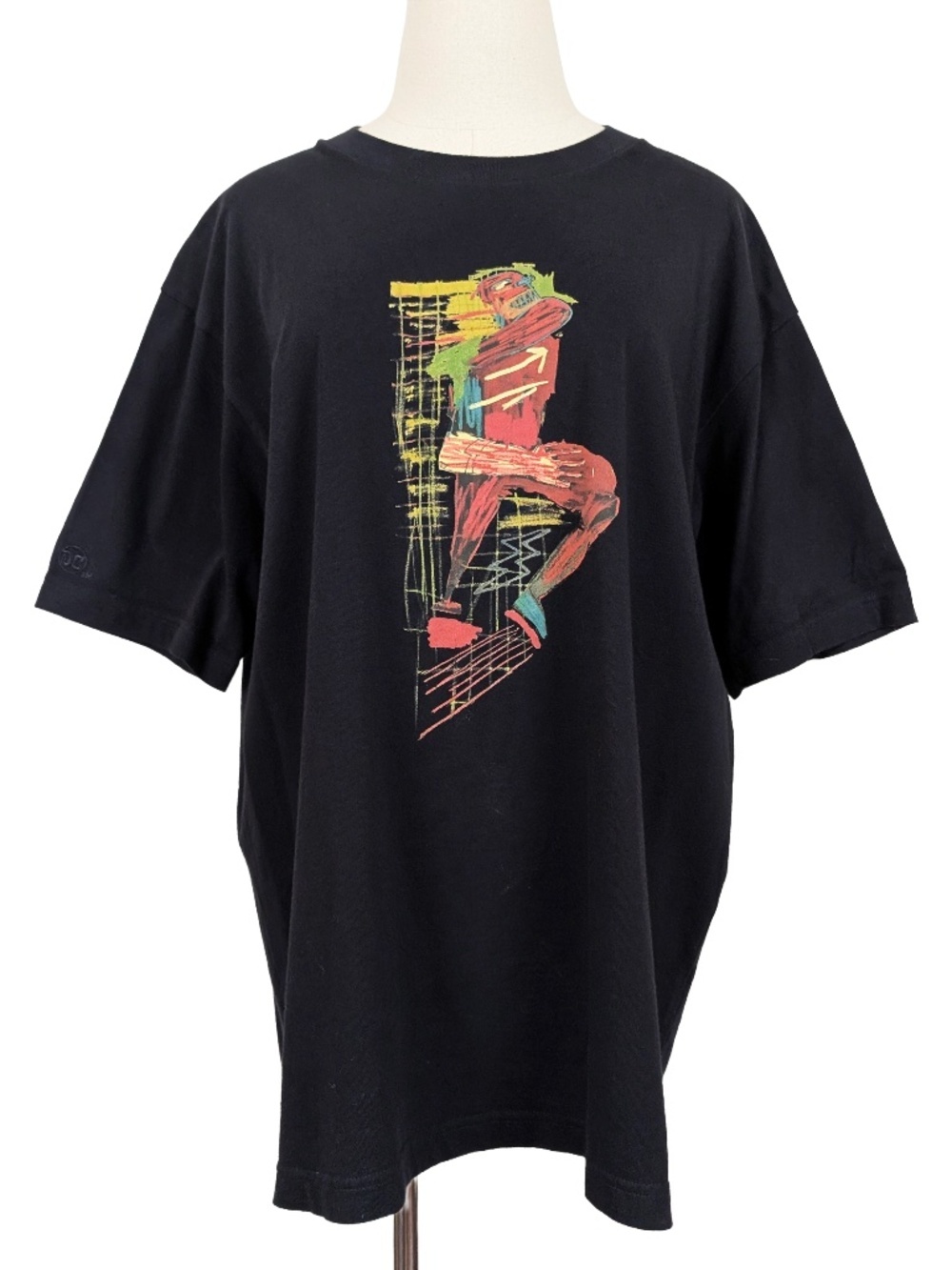 Uniqlo UT Jean Michael Basquiat DC Comics The Flash T-Shirt Size Medium Black